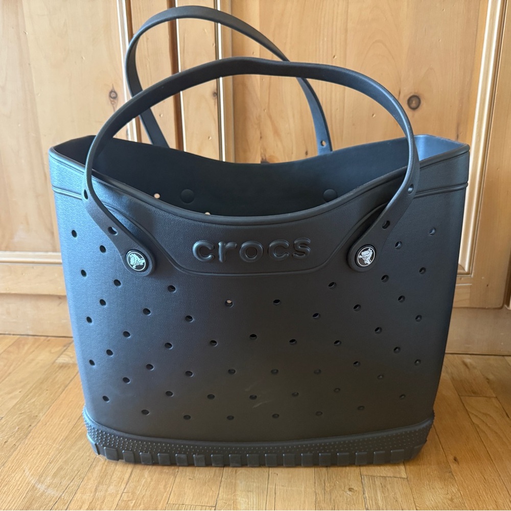Croc bag black xl